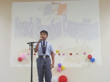 French and Hindi as second language at Mayoor Private School