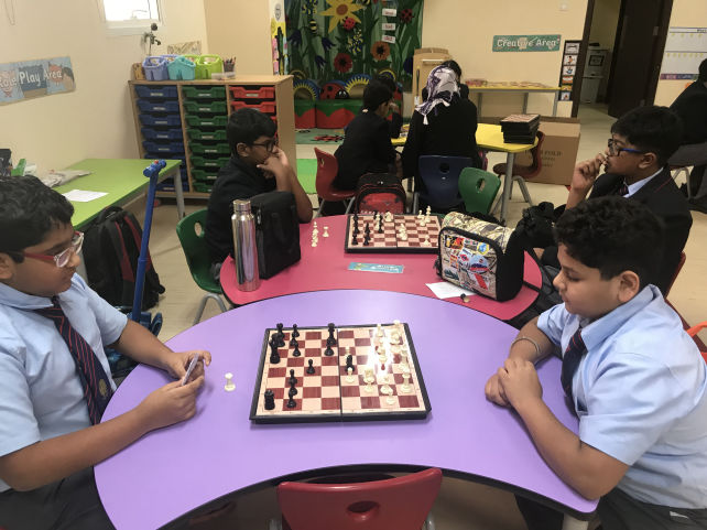 Chess at mayoor school